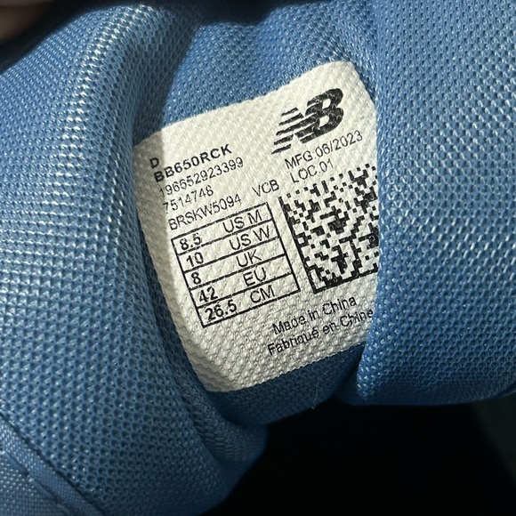 New balance heritage blue 650r - Picture 2 of 2